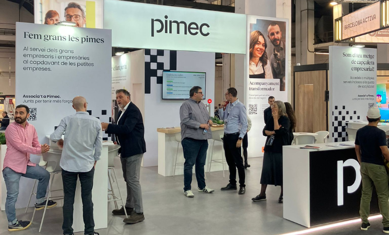 Pimec dona eines al BizBarcelona perquè pimes i professionals autònoms impulsin el seu creixement i la transformació digital